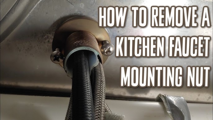 Moen Circa 2008 Kitchen Faucet Removal