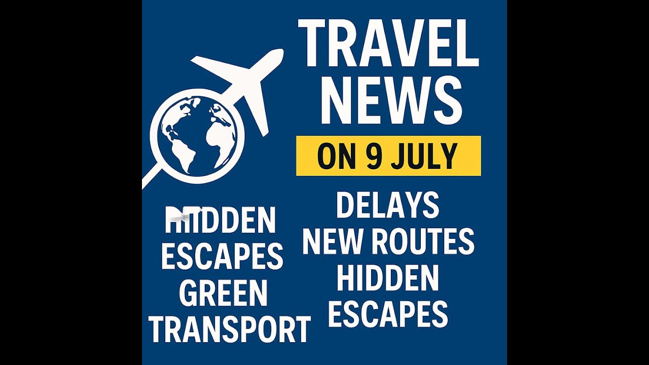 Global Travel Faces Delays, New Routes, Hidden Escapes, and Green Transport Innovations