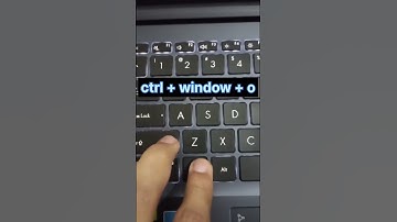 How to open on screen keyboard in windows with shortcut key ? # viral video #youtubshorts