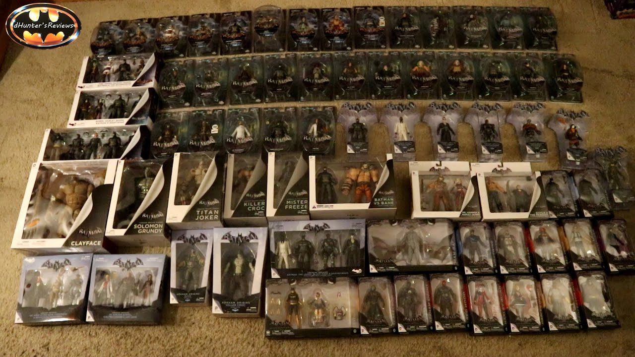 Episode 30: COMPLETE DC Direct Arkham Collection! Asylum City Origins Knight OPEN & UNOPEN & CUSTOMS