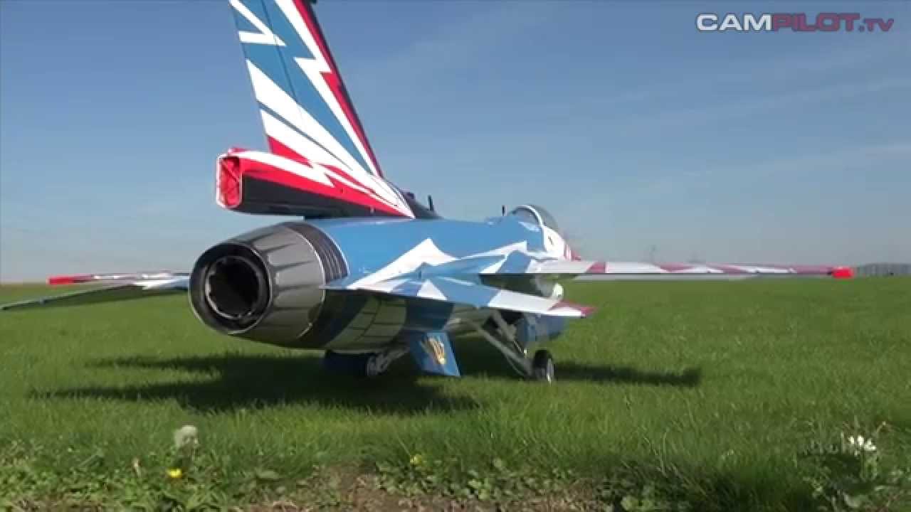 RC F16 Turbinen Jet YouTube