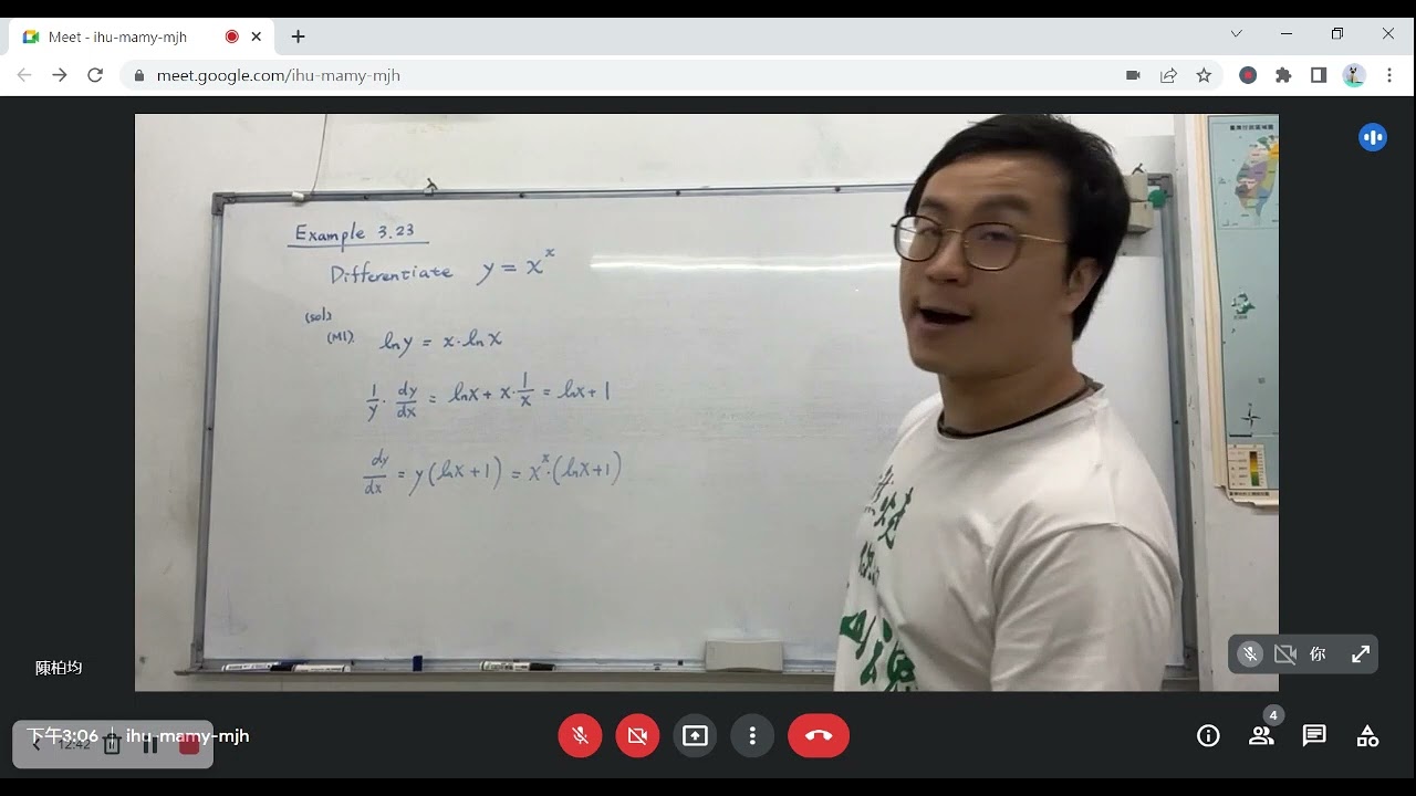 Topic 3.2 Logarithmic Differentiation