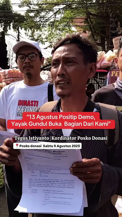 13 Agustus Positif Demo #bupatipati #bupatisudewo #pati