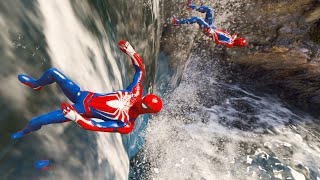 Gta 5 Water Ragdolls | Spiderman Jumps/Fails Ep.17 (Funny Moments)