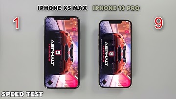 iPhone 13 Pro vs iPhone XS Max | Speedtest & Camera Comparison