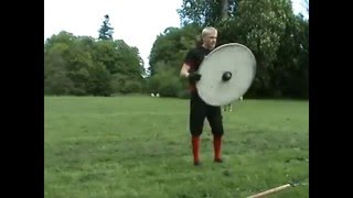 Offensive use of viking shield