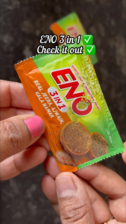 NEW ENO 3 in 1 #shorts #shortsfeed #eno #acidityrelief