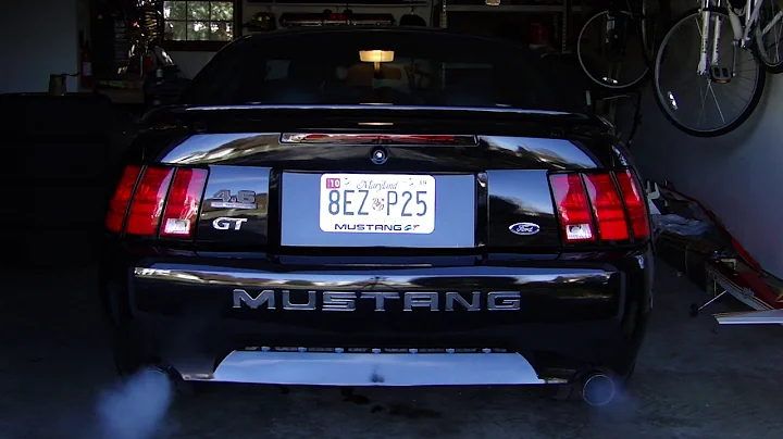 2003 Mustang GT Cammed Pypes Violator Exhaust Start and Rev