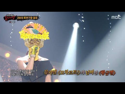 복면가왕 제198~대 가왕 팔색조(임정희??) 황금별 (audio only)