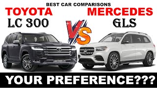 ALL NEW Toyota LANDCRUISER LC300 Vs ALL NEW Mercedes GLS 400d | Which one do you prefer?