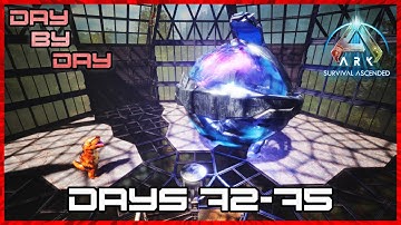 Tek Replicator Time... Ark Survival Ascended Days 72-75 [ITGK Survives Day-by-Day]