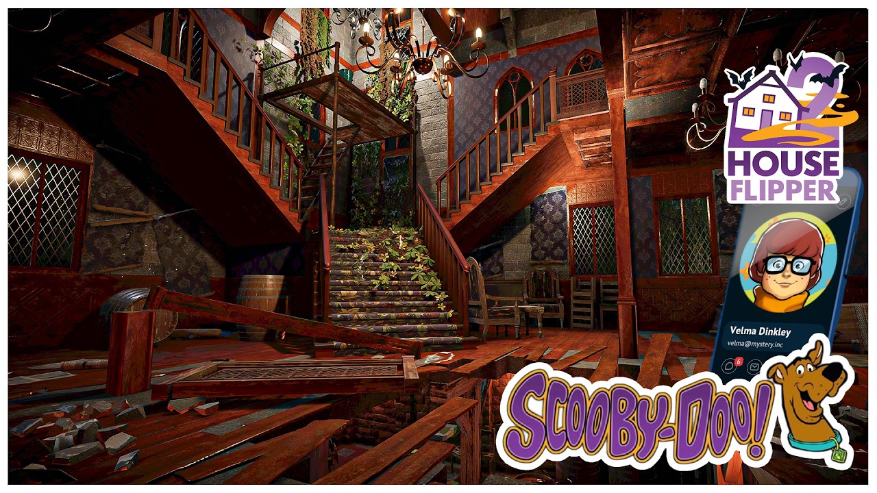 House Flipper 2 - New Scooby Doo DLC - Case Solved Story Job for Velma ...