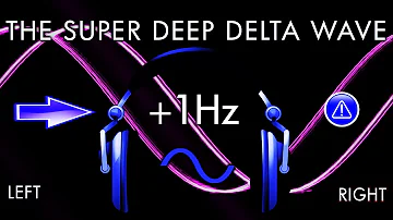 The Super Deep Sleeping Pill - 1hr Pure Binaural Beat Session at ~(1Hz)~ Intervals