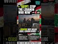 THE DIPLOMATIC ULTIMATUM. 🚨 EGYPT DEMANDS ISRAEL STOP LEBANON ATTACKS 🇪🇬⚔️🇱🇧