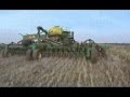 Посев озимой пшеницы-трактор John Deere 9530т+сеялка 1890 11 10 16