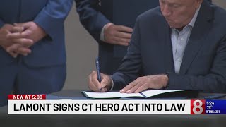 'CT Hero Act' signed, expands honors for veterans