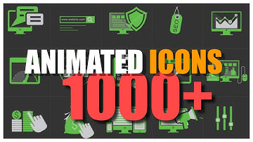 (🚀animated icons 1000+ (🚀 free download after effects tamplate