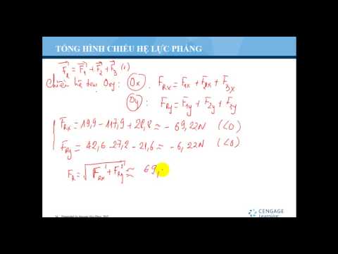 Video Ví dụ 2 - Tổng hình chiếu hệ lực phẳng - youtube