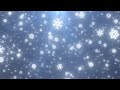 Falling Snowflakes and White Snow Particles Winter Christmas Holiday 4K Motion Background for Edits