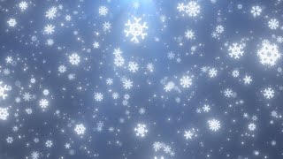 Falling Snowflakes and White Snow Particles Winter Christmas Holiday 4K Motion Background for Edits screenshot 4