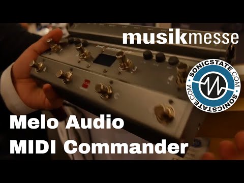 MESSE 2018 Melo Audio MIDI Commander and Audio Interfaces