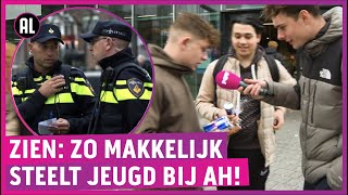 Jongeren Roven Massaal Supermarkten Leeg