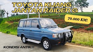 Download Lagu TOYOTA KIJANG ANTIK LOW KILOMETER !!! | TOYOTA KIJANG JANTAN RAIDER G MP3