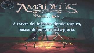 Video thumbnail of "04 Amadeüs - Al diablo Letra (Lyrics)"