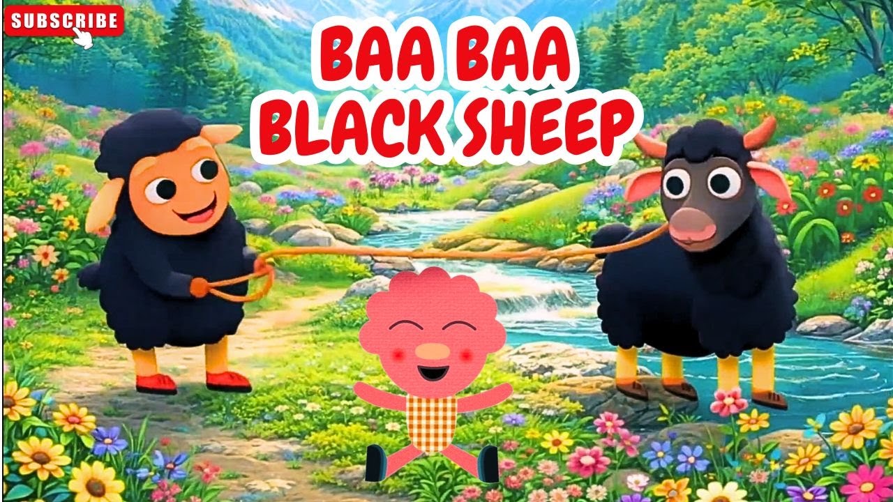 Noodle and Pals Presents: Baa Baa Black Sheep | Children Song | Remix of Video and Audio Effect
