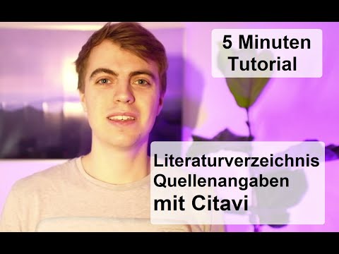 Video: So Erstellen Sie Eine Literaturliste Nach GOST