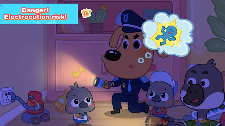 Don't Play with Sockets | Electrical Safety | Electrocution Risk | Kids Cartoon | Sheriff Labrador