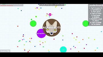 Agar.io Using 20 BOTS agarbot.ovh