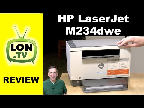 HP LaserJet MFP M234dwe Laser Printer Review - With HP+