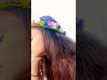 kagaj ke phool se kaise banaye headband? #newsong #craft #dailyvlog #diy #shortsviral #subscribe