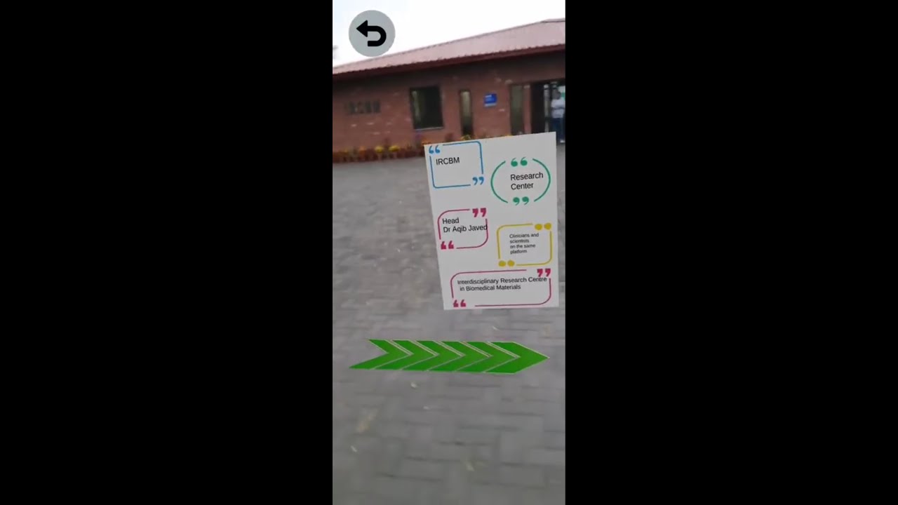Augmented reality for Indoor path navigation |Location based ...