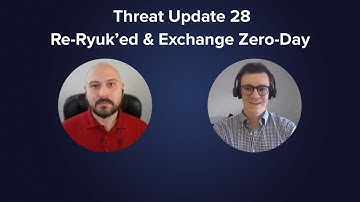 Threat Update 28 – Re-Ryuk’ed & Exchange Zero-Day