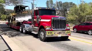 Cal fire dozer responding to Quincy fire