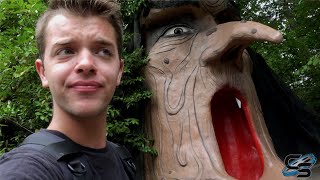 The Weirdest Theme Park in America - Enchanted Forest Vlog Summer 2021
