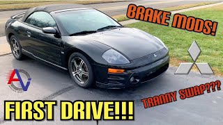 2003 Mitsubishi Eclipse GTS Build EP. 3 | First Drive and Clunk Diagnosis