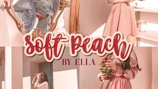 Soft Peach Lightroom Preset Tutorial | Free Preset Free DNG | Ella L. | Philippines screenshot 4