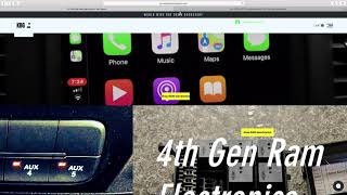 Athlete Statistics 4th Gen Ram Electronics auxiliary panel giveaway