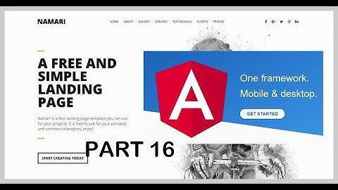 Create your first website using angular 6 -- Part 16 Creating  email contact form API
