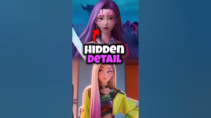 Did you notice this Hidden Details in Kpop Demon Hunters #kpopdemonhunters #rumi #jinu