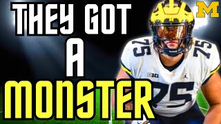 Kaden Strayhorn Is A MONSTER | 3⭐️ Michigan Wolverines Offensive Line Recruit - Highlights