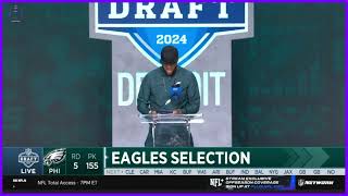 #Eagles draft LB Jeremiah Trotter Jr. in the most hype way possible for the fifth round! Resimi