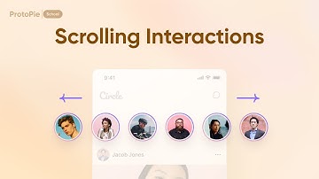 ProtoPie School: Horizontal and Vertical Scrolling | ProtoPie Tutorial