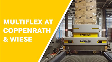 DAMBACH Lagersysteme MULTIFLEX warehouse at Coppenrath & Wiese