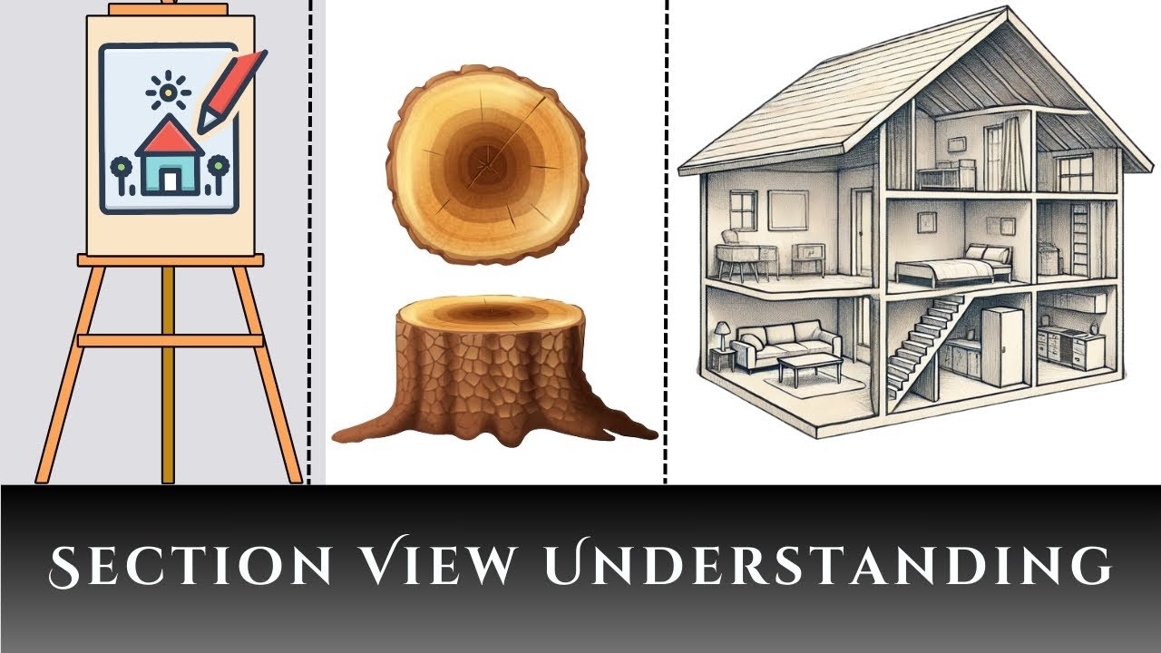 Engineering Drawing Course Lecture 8 Section View Understanding Part 2 ...