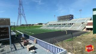 WRA Architects Mesquite ISD Memorial Stadium Construction