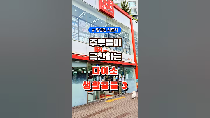 주부들이 극찬하는 다이소 생활용품 3가지 #코스트코 #장보기 #세일 #잇템 #추천#장봐주는남자